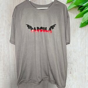 Gray Graphic T-Shirt